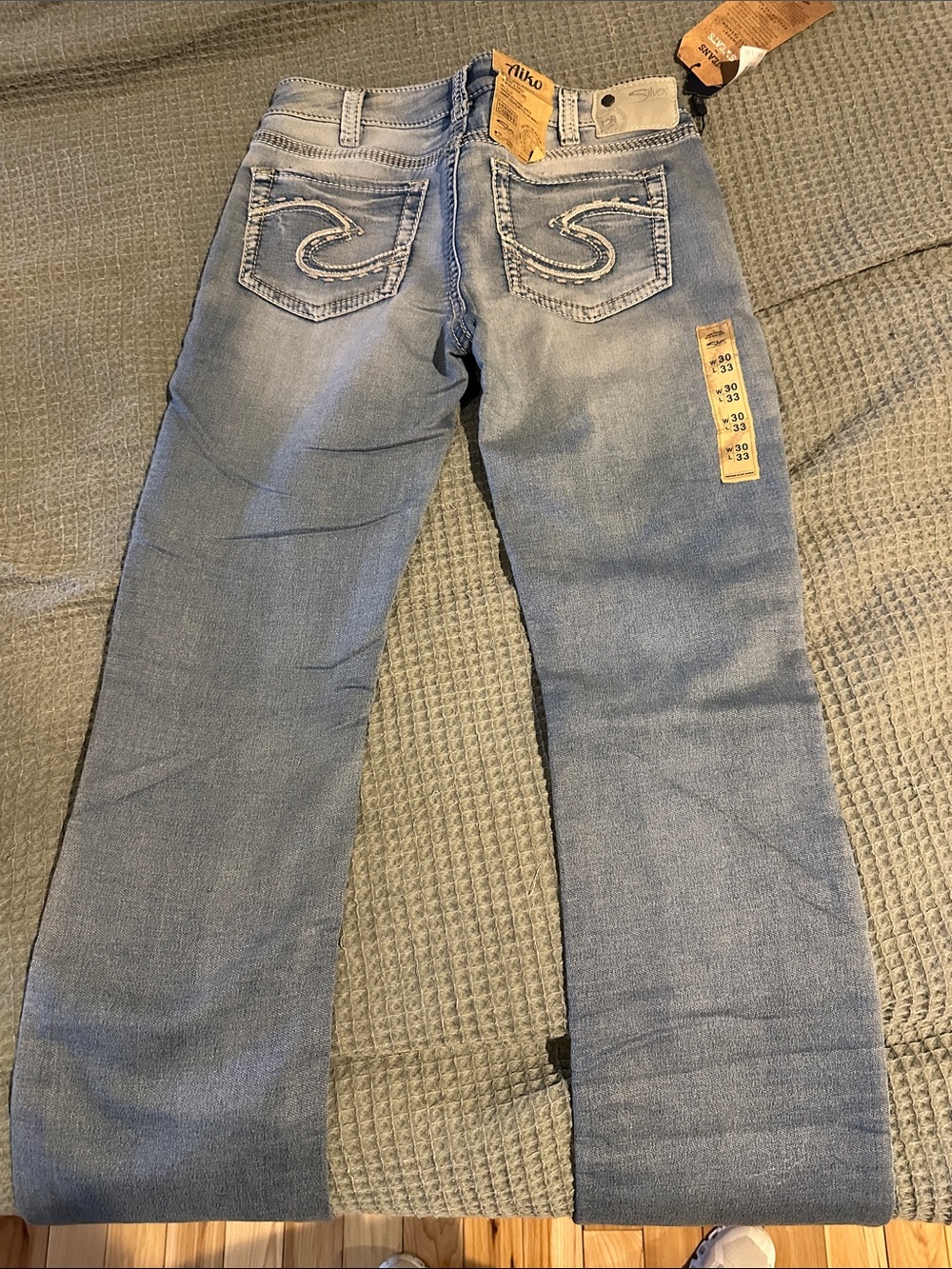 Silver Jeans Light Blue Boot Cut Women's Jeans - Picture 3 of 5